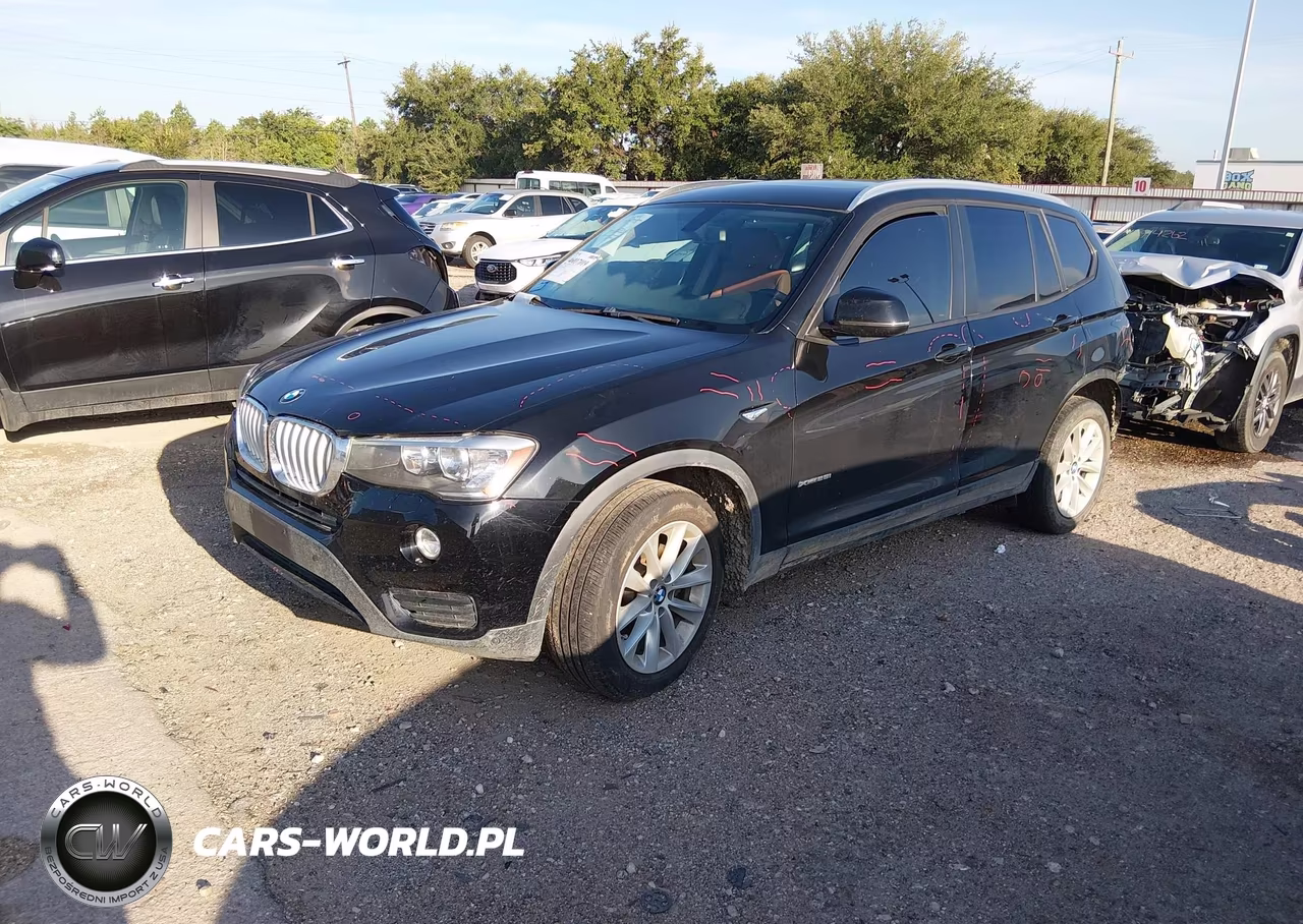 2015 BMW X3 xDrive28I VIN:5UXWX9C53F0D48161 - 2