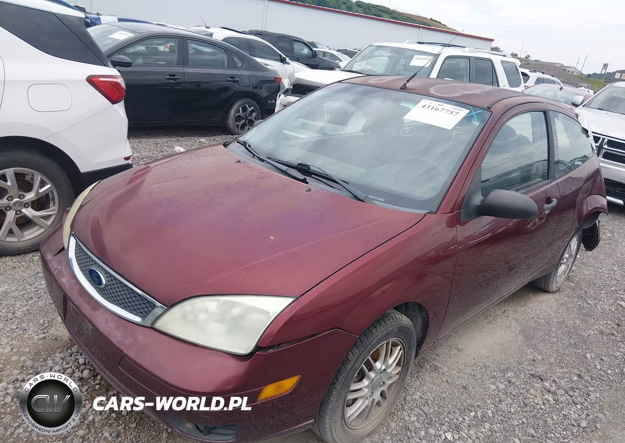2006 Ford Focus Zx3 VIN:1FAFP31N06W222275 - 2