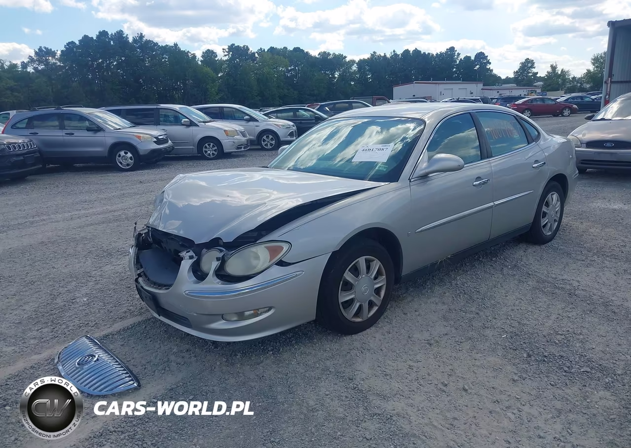2008 Buick Lacrosse Cx VIN:2G4WC582281281704 - 2