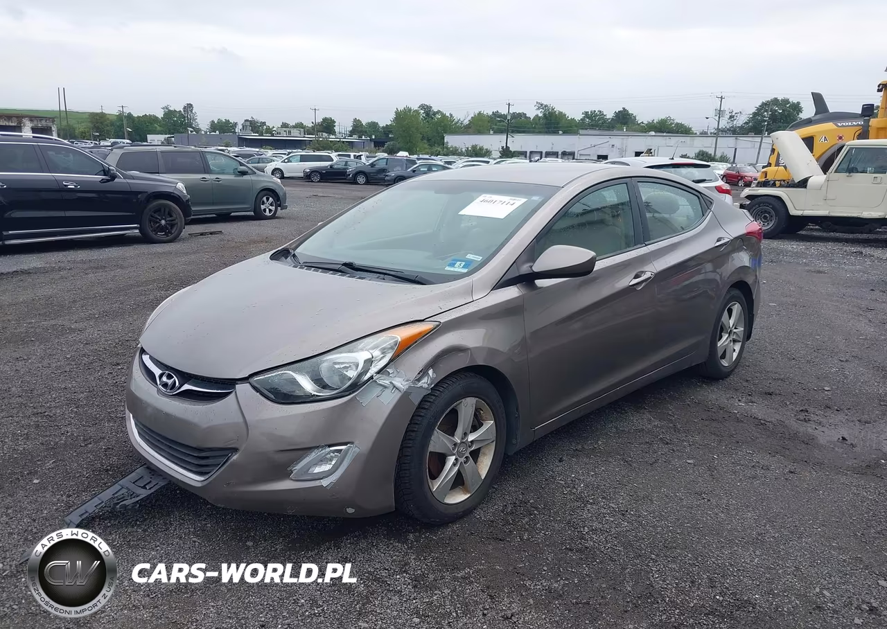 2012 Hyundai Elantra Gls VIN:5NPDH4AE1CH117783 - 6