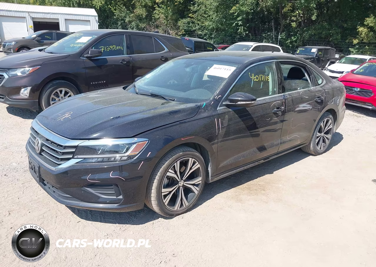 2021 Volkswagen Passat 2.0T Se VIN:1VWSA7A30MC015140 - 2