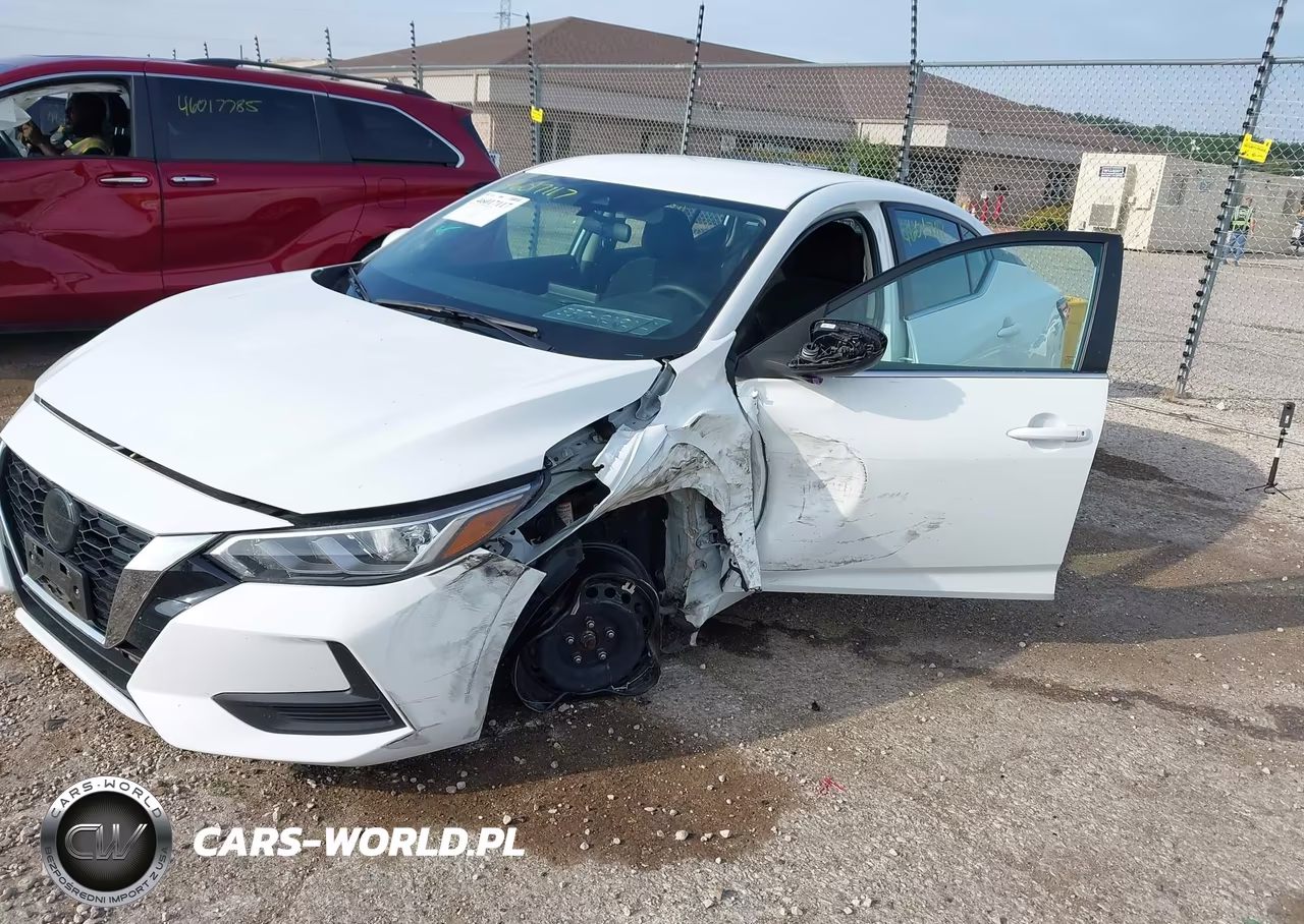2022 Nissan Sentra S Xtronic Cvt VIN:3N1AB8BV6NY240448 - 2