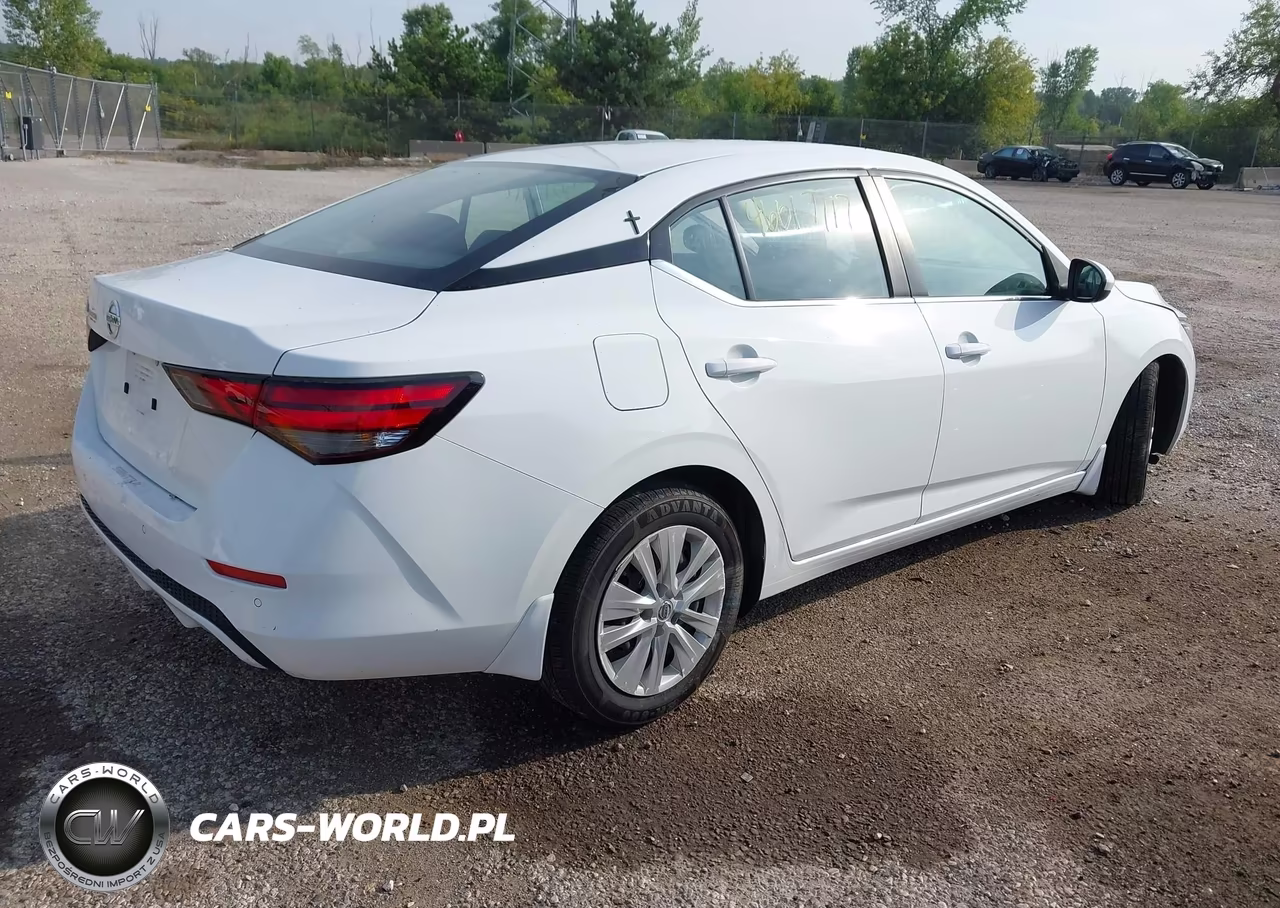 2022 Nissan Sentra S Xtronic Cvt VIN:3N1AB8BV6NY240448 - 4