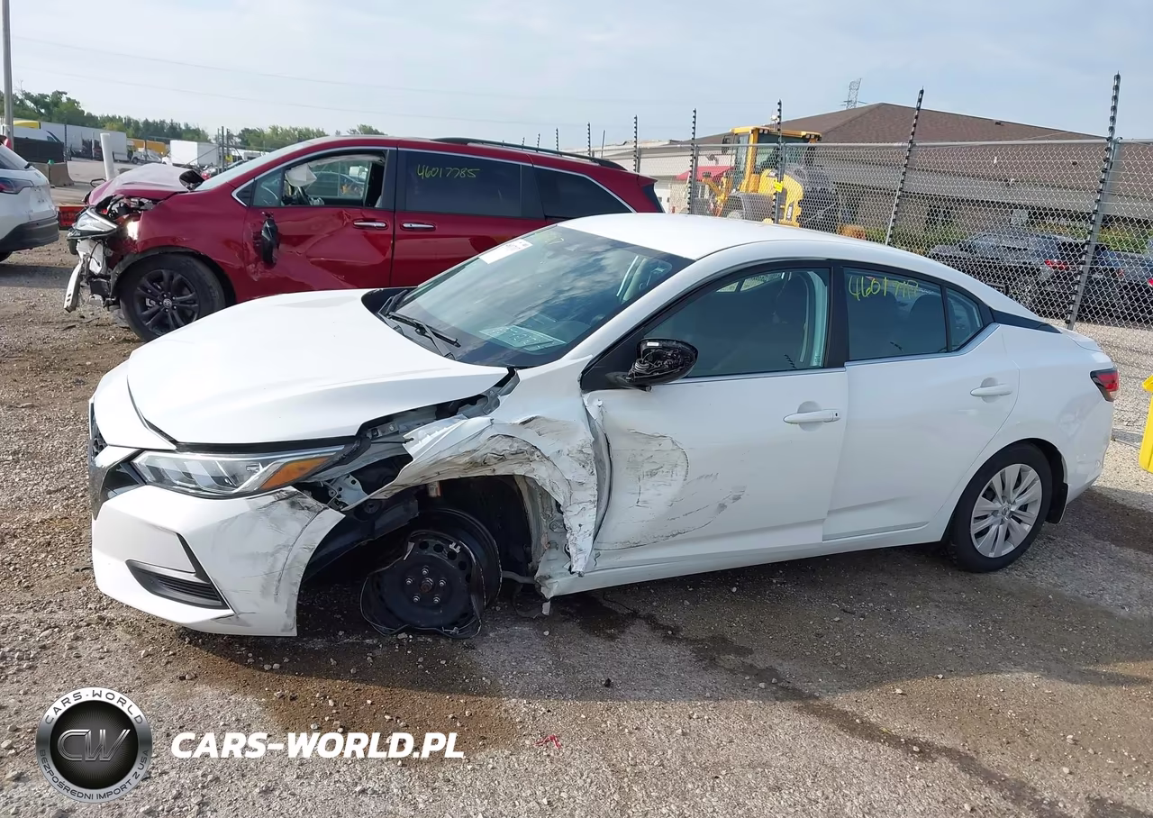 2022 Nissan Sentra S Xtronic Cvt VIN:3N1AB8BV6NY240448 - 6