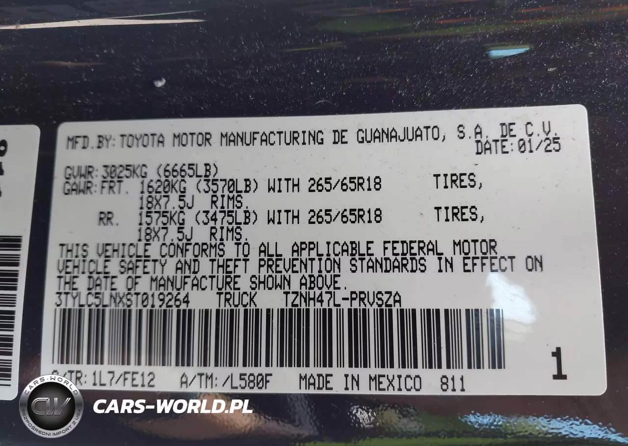 2025 Toyota Tacoma Hybrid Trd Sport 4Wd VIN:3TYLC5LNXST019264 - 9
