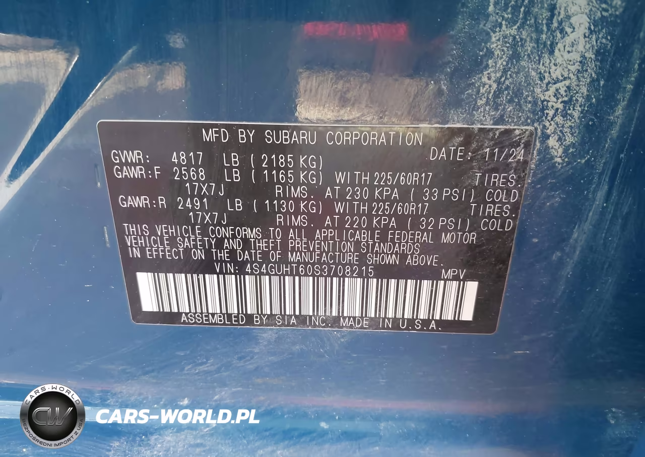 2025 Subaru Crosstrek Wilderness VIN:4S4GUHT60S3708215 - 9