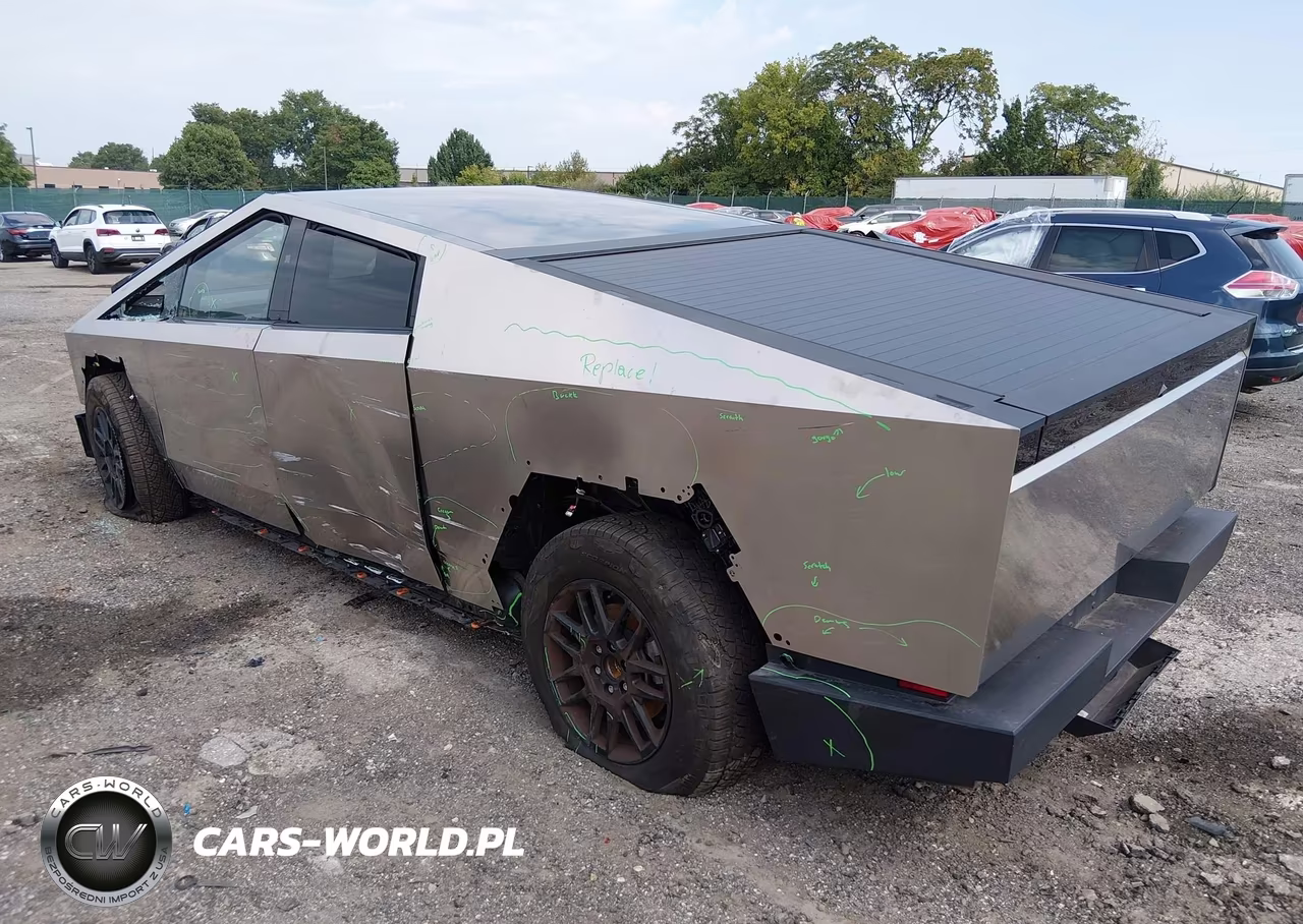 2025 Tesla Cybertruck All-Wheel Drive VIN:7G2CEHED1SA074776 - 3