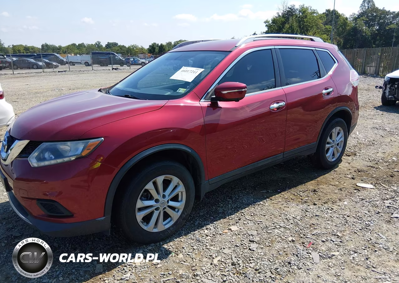2014 Nissan Rogue Sv VIN:5N1AT2MV8EC809471 - 2