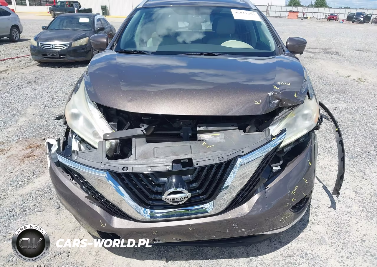 2016 Nissan Murano Sl VIN:5N1AZ2MGXGN133967 - 6