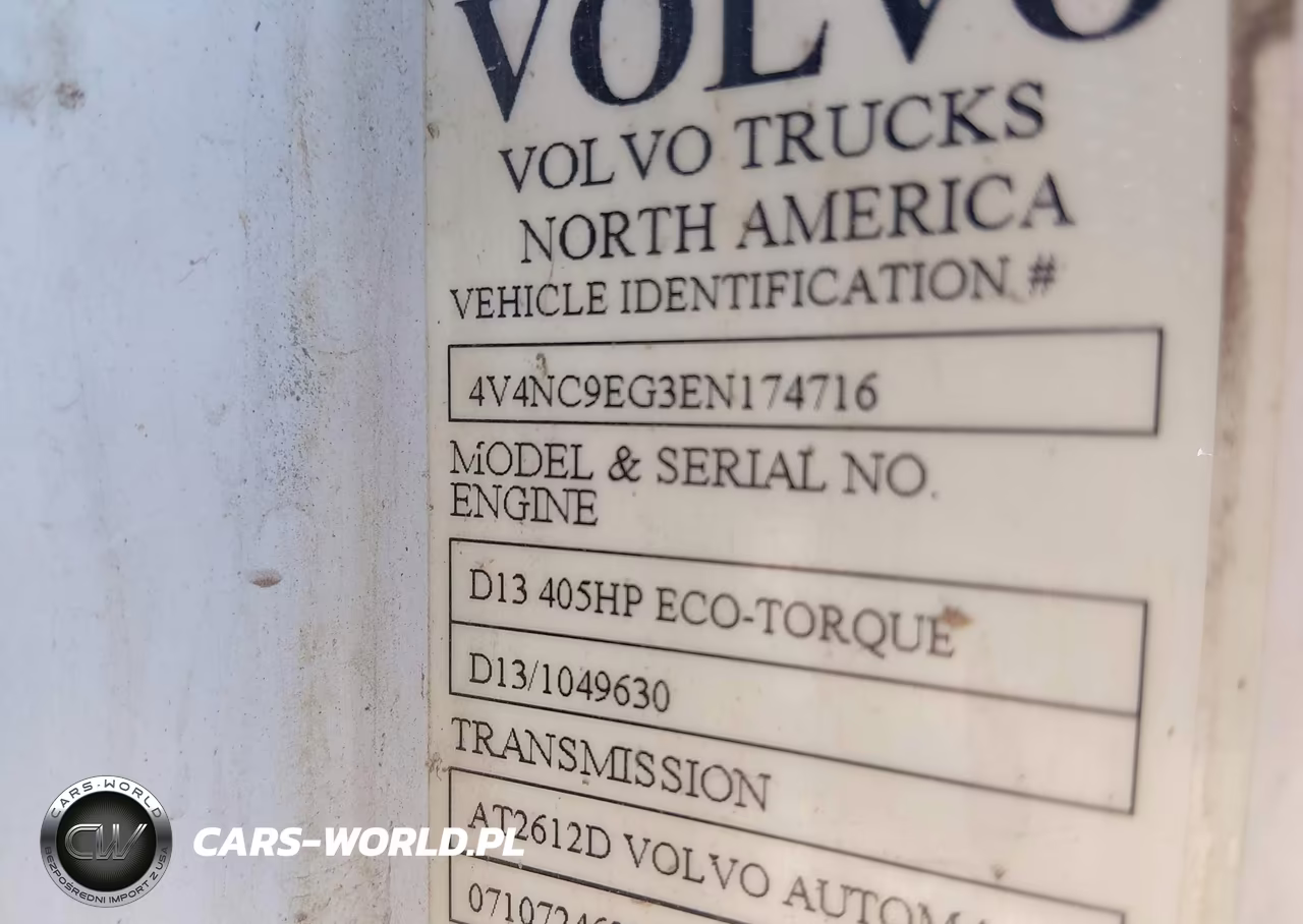 2014 Volvo Vn Vnl VIN:4V4NC9EG3EN174716 - 9