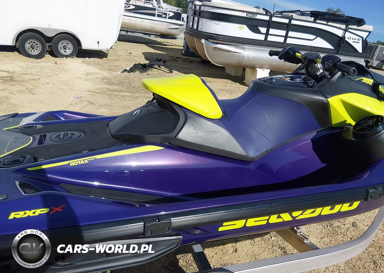 2021 Seadoo Rxt-X 300 & Trailer VIN:YDV29608L021 - 5