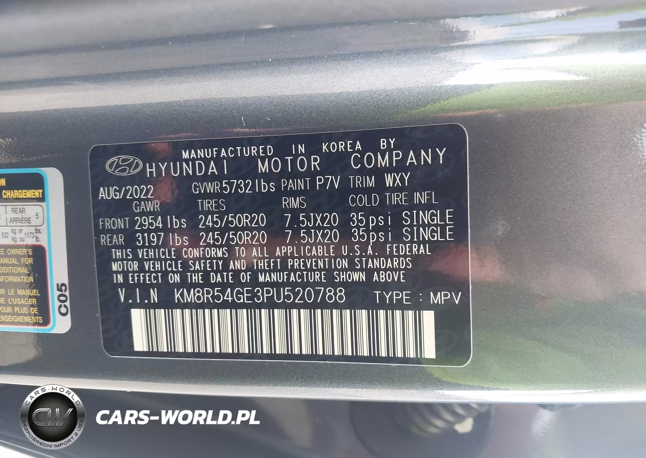 2023 Hyundai Palisade Limited VIN:KM8R54GE3PU520788 - 9