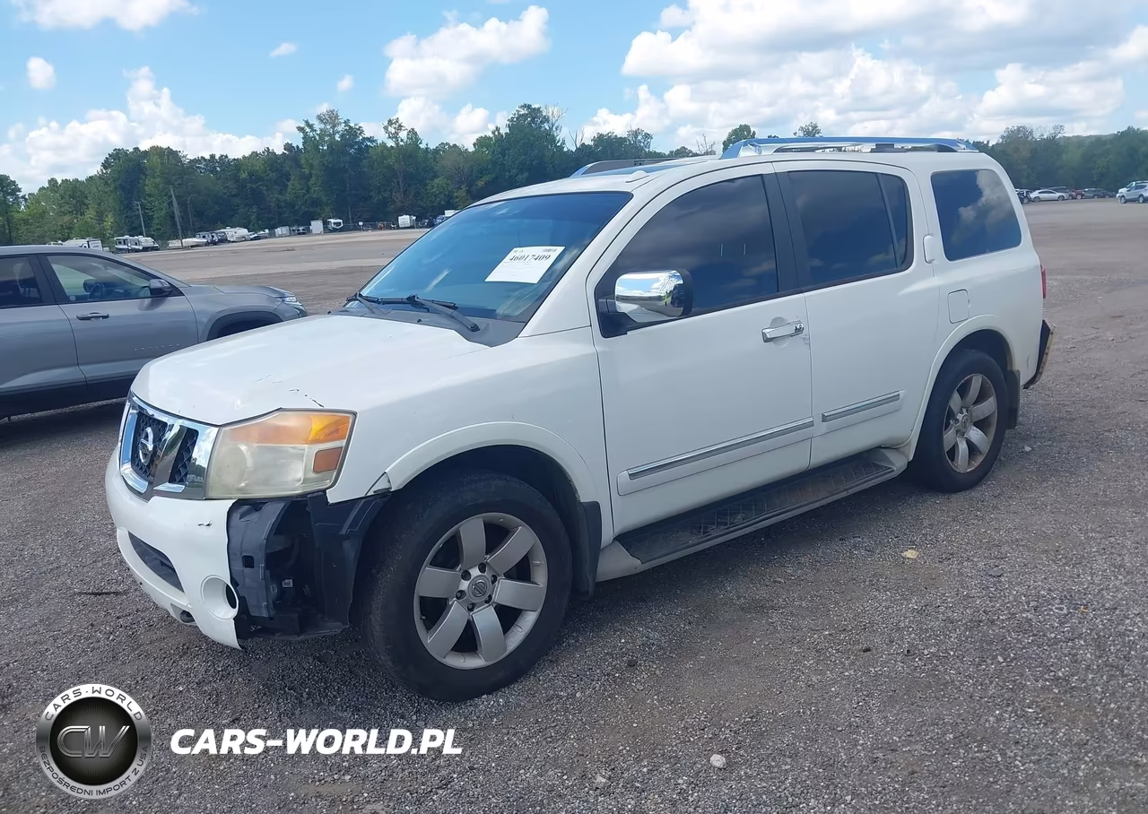 2011 Nissan Armada Sl VIN:5N1BA0ND9BN613575 - 2