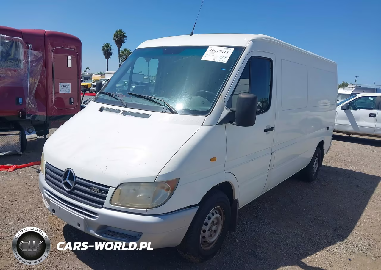 2002 Freightliner Sprinter 2500 VIN:WD2YD241325335117 - 2