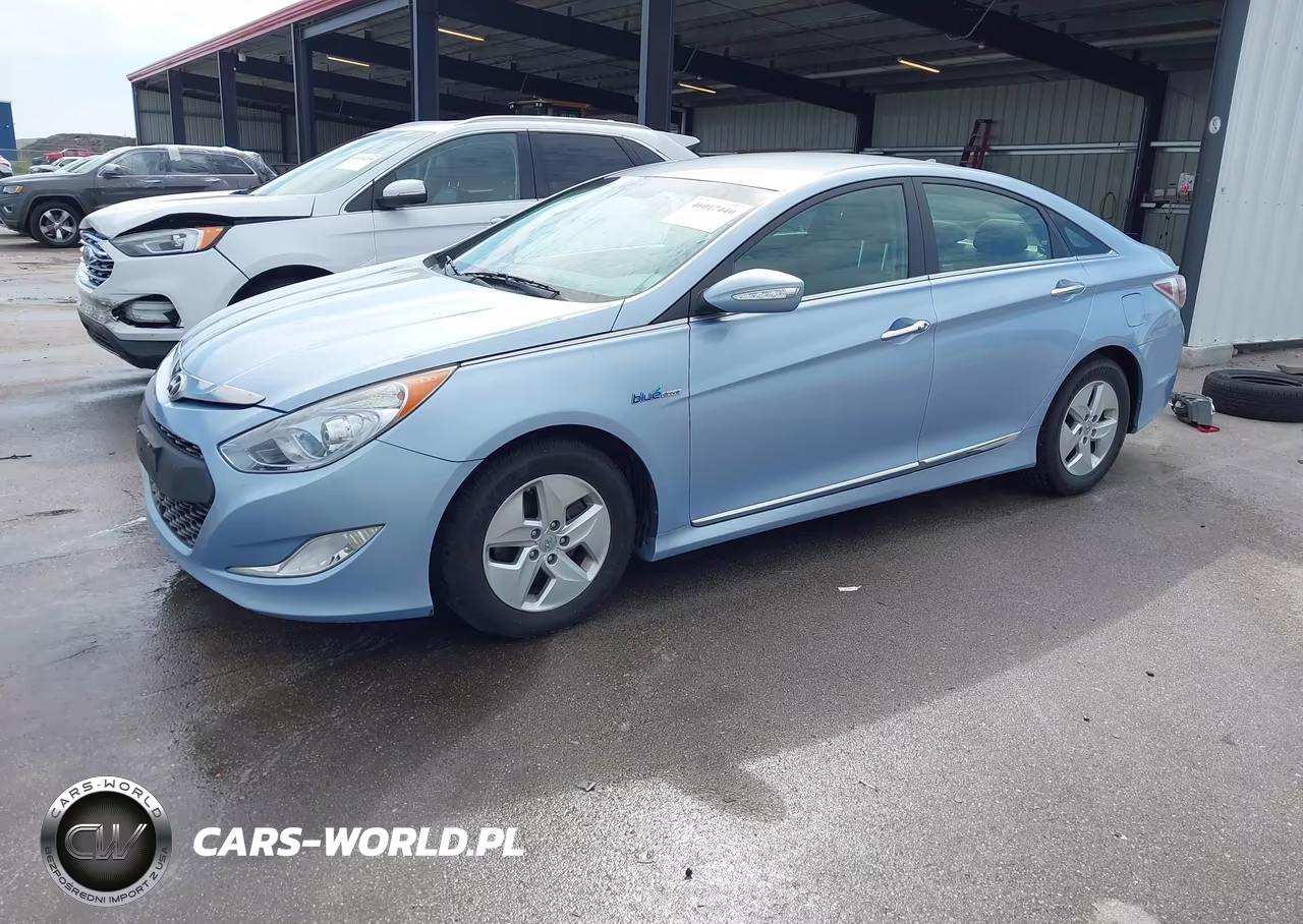 2012 Hyundai Sonata Hybrid VIN:KMHEC4A43CA038578 - 2