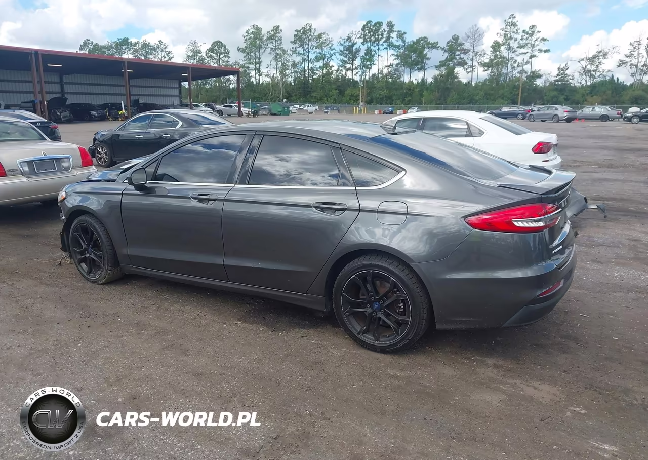 2020 Ford Fusion Se VIN:3FA6P0HD4LR132217 - 3