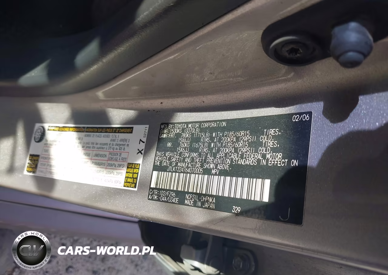 2006 Scion Xb VIN:JTLKT324764070005 - 9