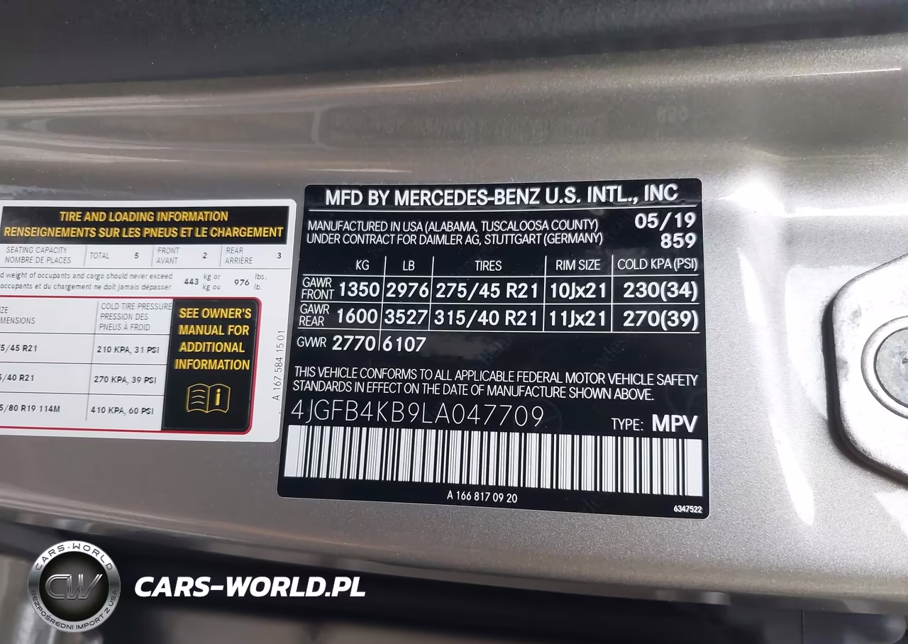 2020 Mercedes-Benz Gle 350 4Matic VIN:4JGFB4KB9LA047709 - 9