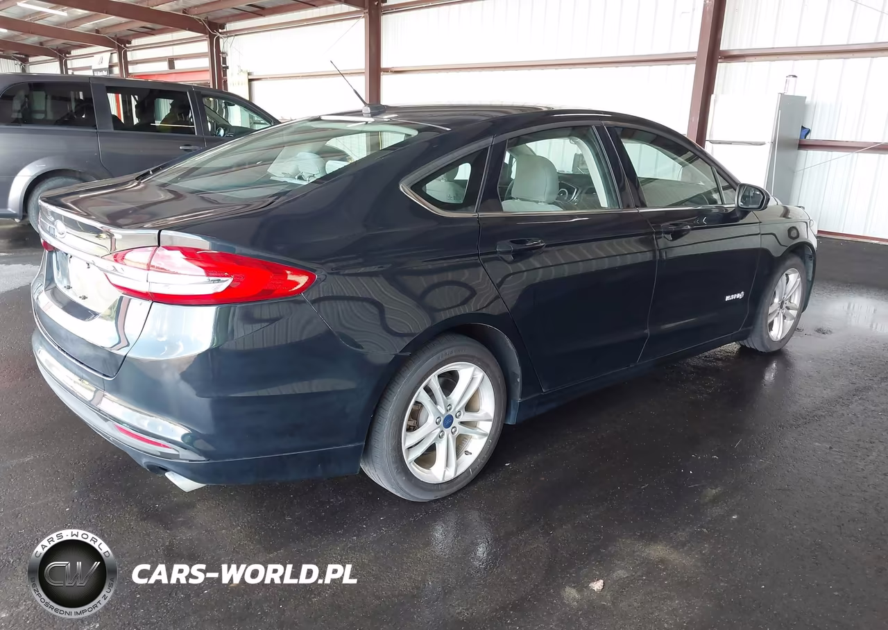 2018 Ford Fusion Hybrid S VIN:3FA6P0UU1JR271580 - 4