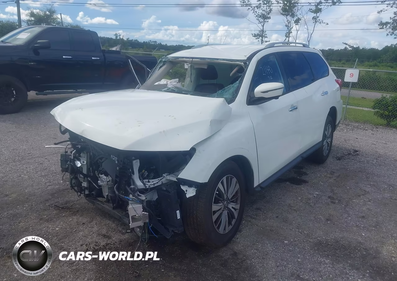 2017 Nissan Pathfinder Sl VIN:5N1DR2MN1HC624484 - 2
