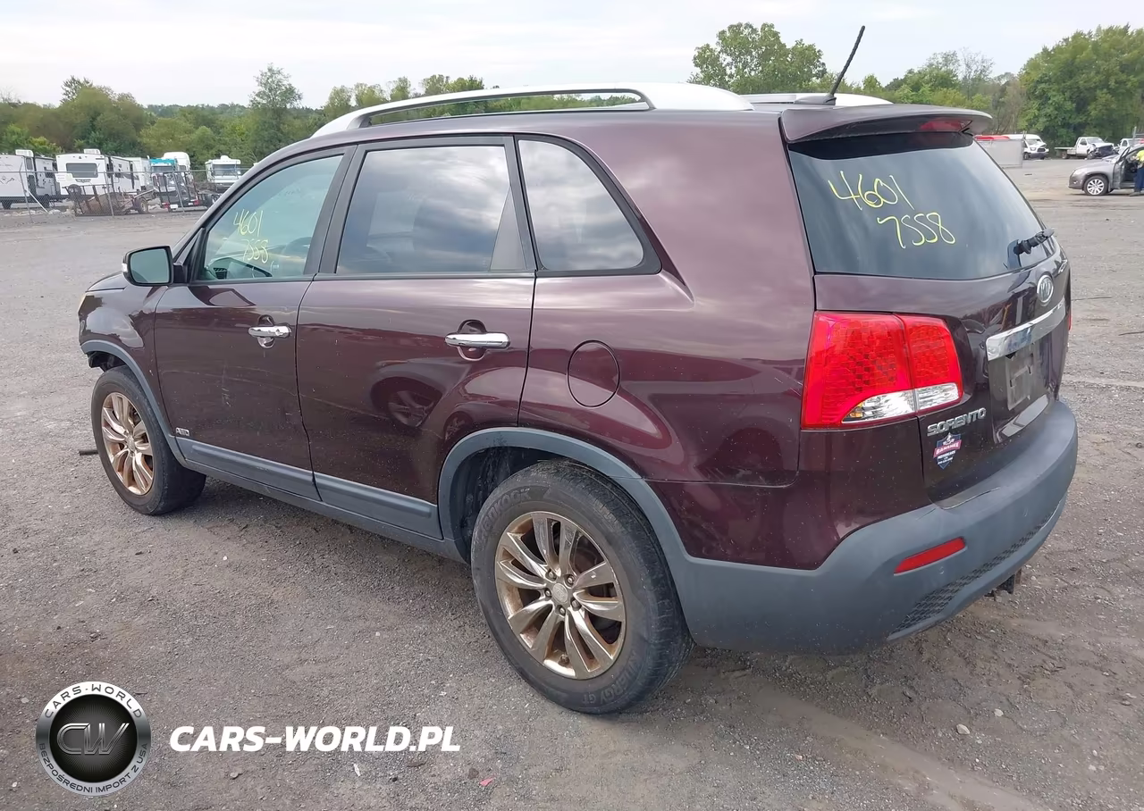2011 Kia Sorento Ex V6 VIN:5XYKUDA2XBG037669 - 3