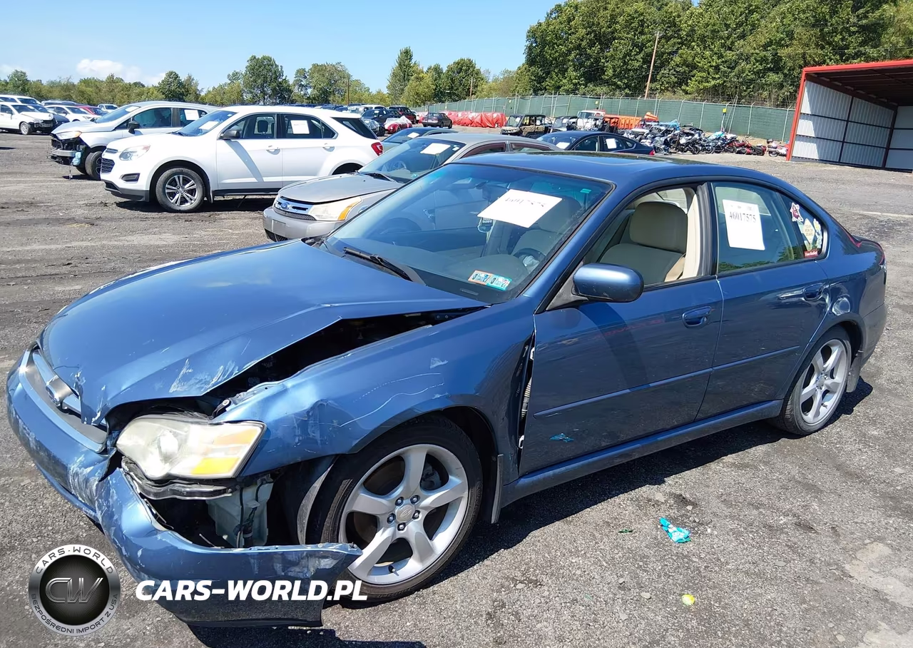 2007 Subaru Legacy 2.5I VIN:4S3BL616377210101 - 2