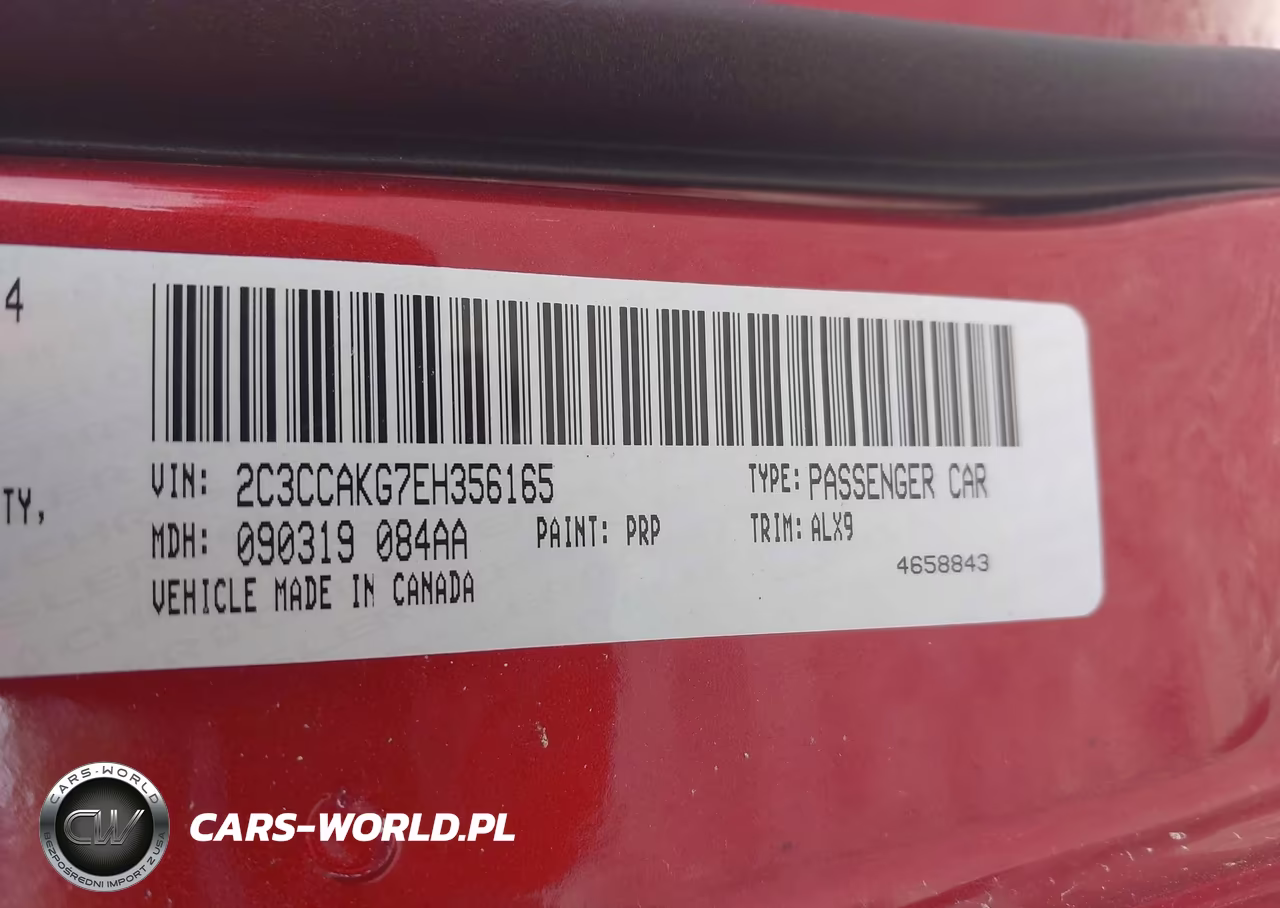 2014 Chrysler 300C Awd VIN:2C3CCAKG7EH356165 - 9