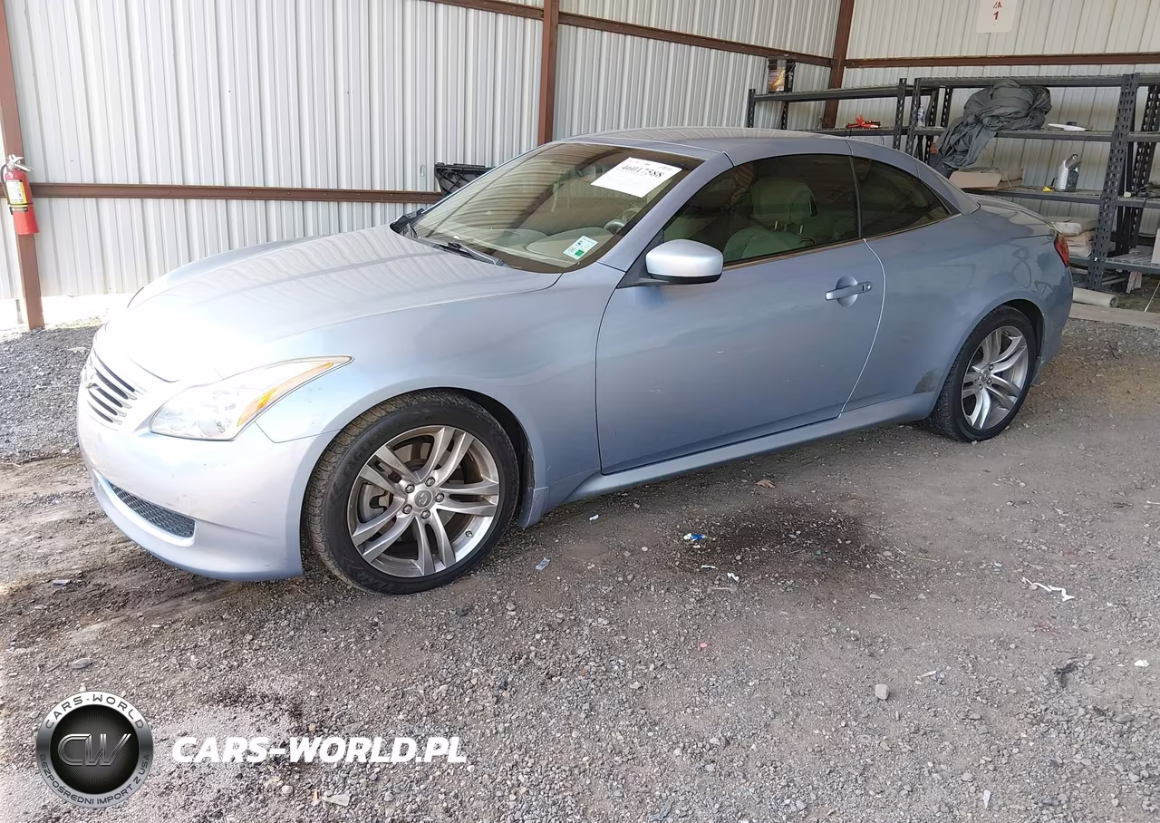 2009 Infiniti G37 VIN:JNKCV66E39M722247 - 2