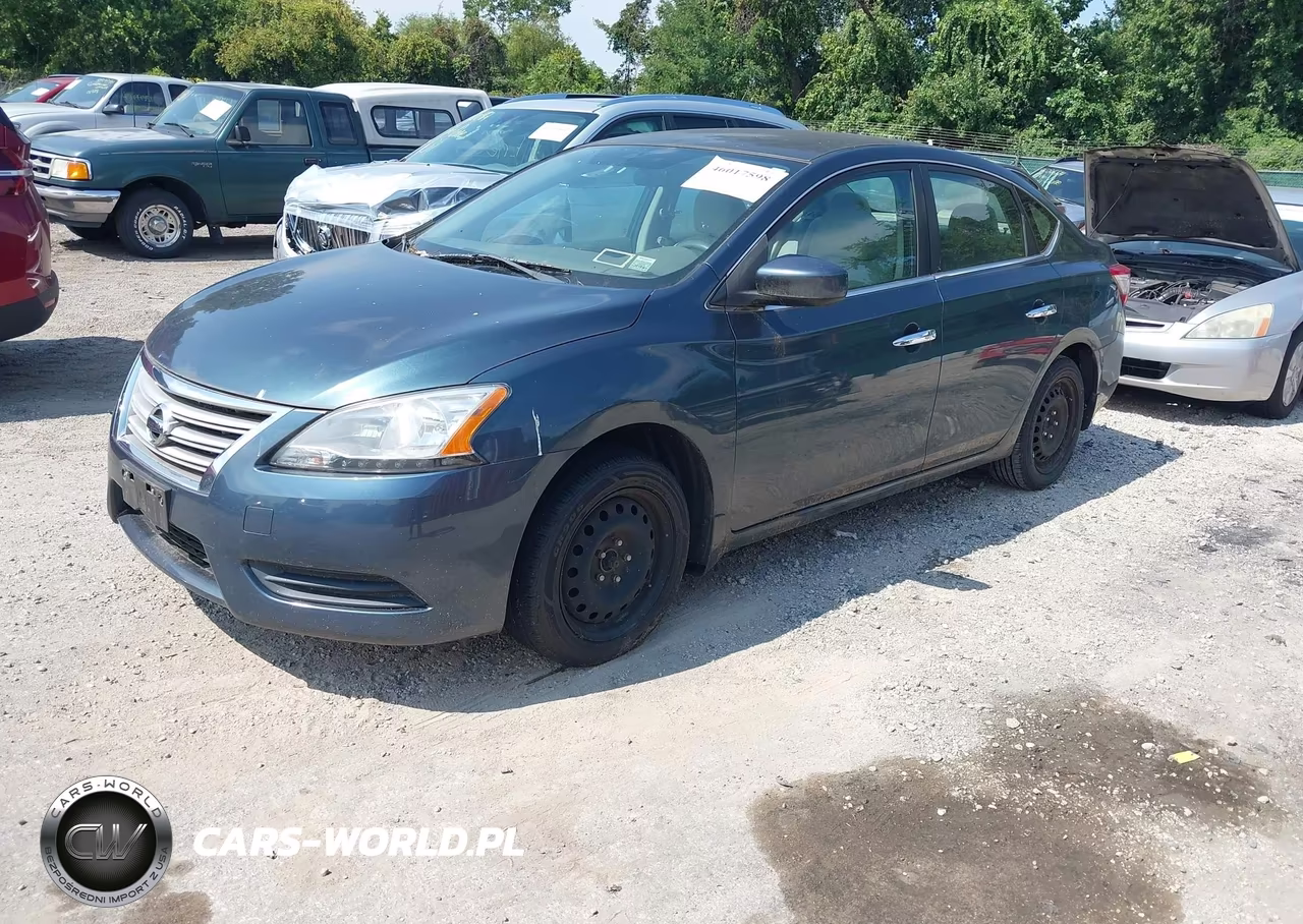 2014 Nissan Sentra S VIN:3N1AB7AP4EY237691 - 2