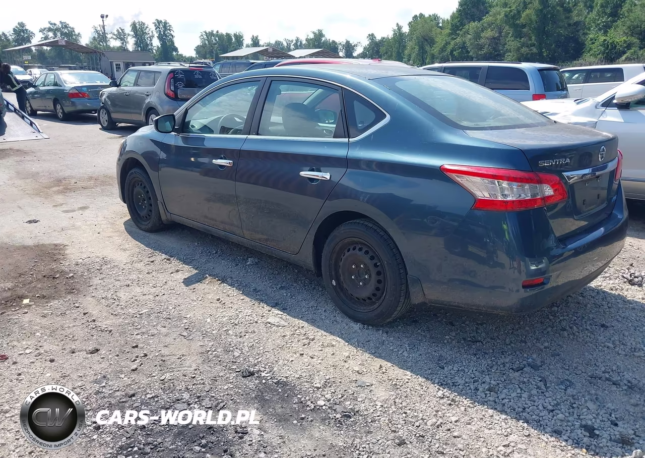 2014 Nissan Sentra S VIN:3N1AB7AP4EY237691 - 3