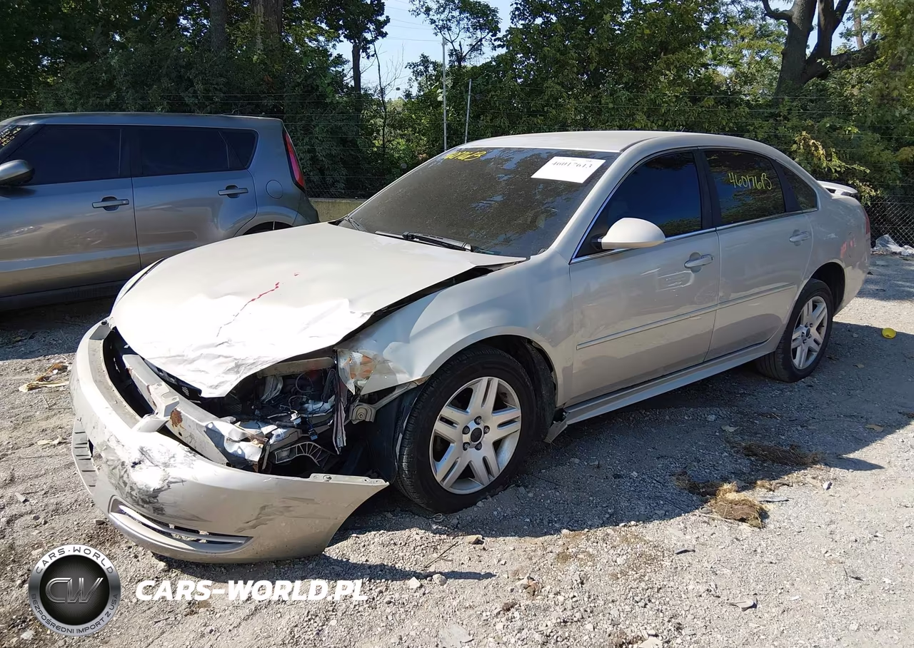 2012 Chevrolet Impala Lt VIN:2G1WB5E30C1175242 - 2