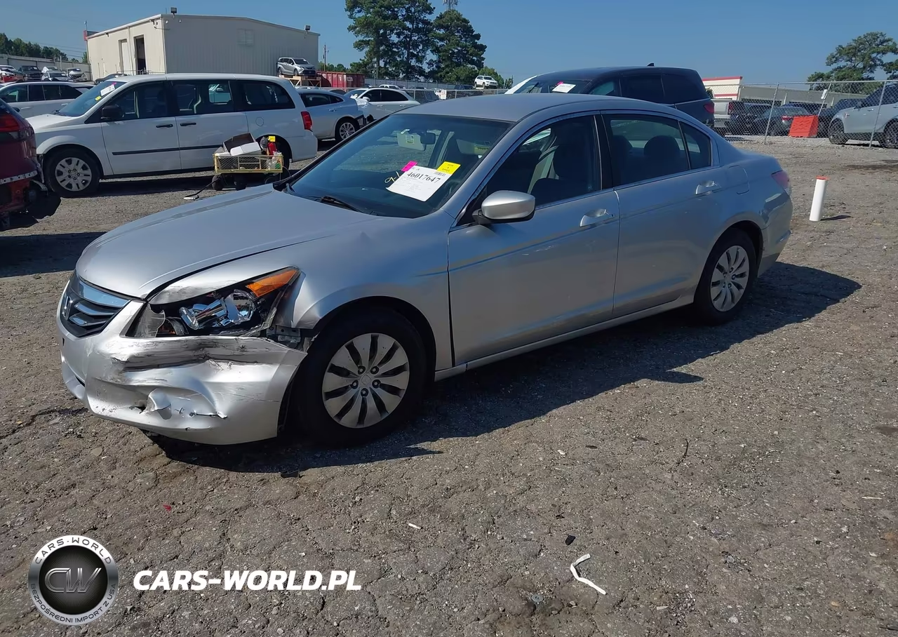 2012 Honda Accord 2.4 Lx VIN:1HGCP2F36CA237923 - 2