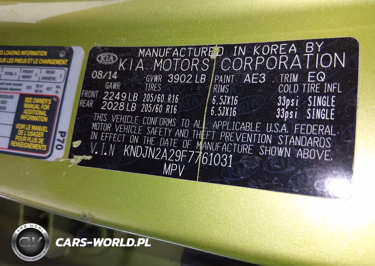 2015 Kia Soul VIN:KNDJN2A29F7761031 - 9