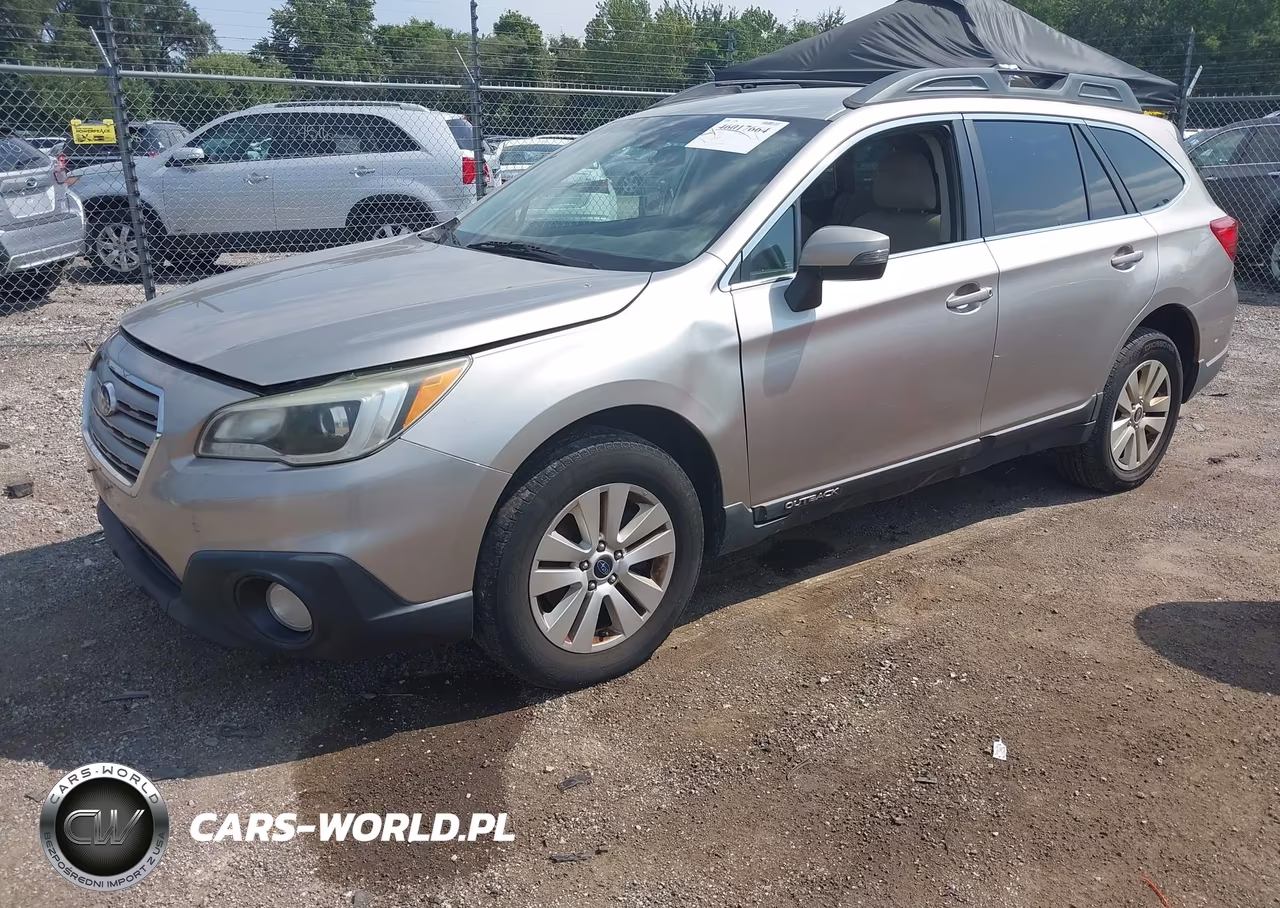 2015 Subaru Outback 2.5I Premium VIN:4S4BSBFC7F3264903 - 2