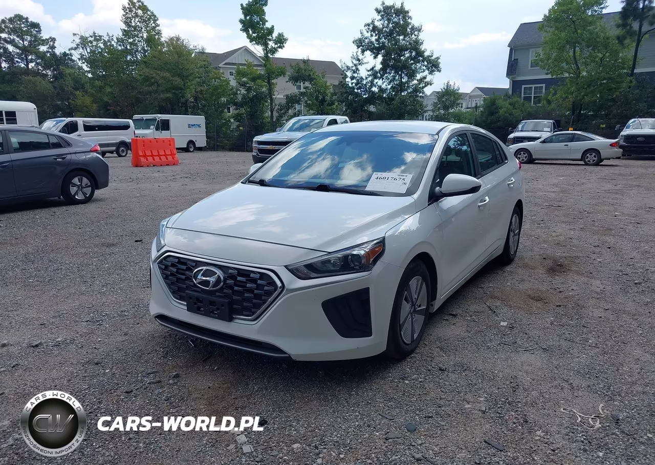 2020 Hyundai Ioniq Hybrid Blue VIN:KMHC65LC5LU220032 - 2