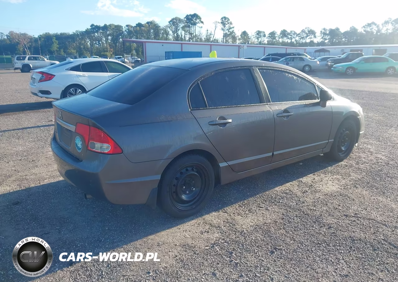 2011 Honda Civic Lx VIN:19XFA1F51BE048620 - 4