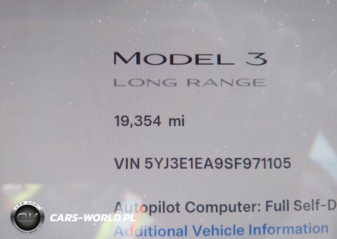 2025 Tesla Model 3 Long Range Rear-Wheel Drive-Standard Rear-Wheel Drive VIN:5YJ3E1EA9SF971105 - 13