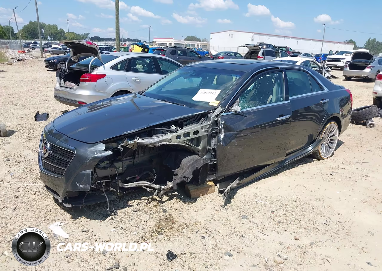2014 Cadillac Cts Luxury VIN:1G6AR5S37E0155511 - 2