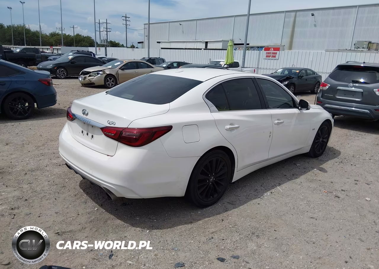 2019 Infiniti Q50 3.0T Luxe VIN:JN1EV7AP0KM515607 - 4