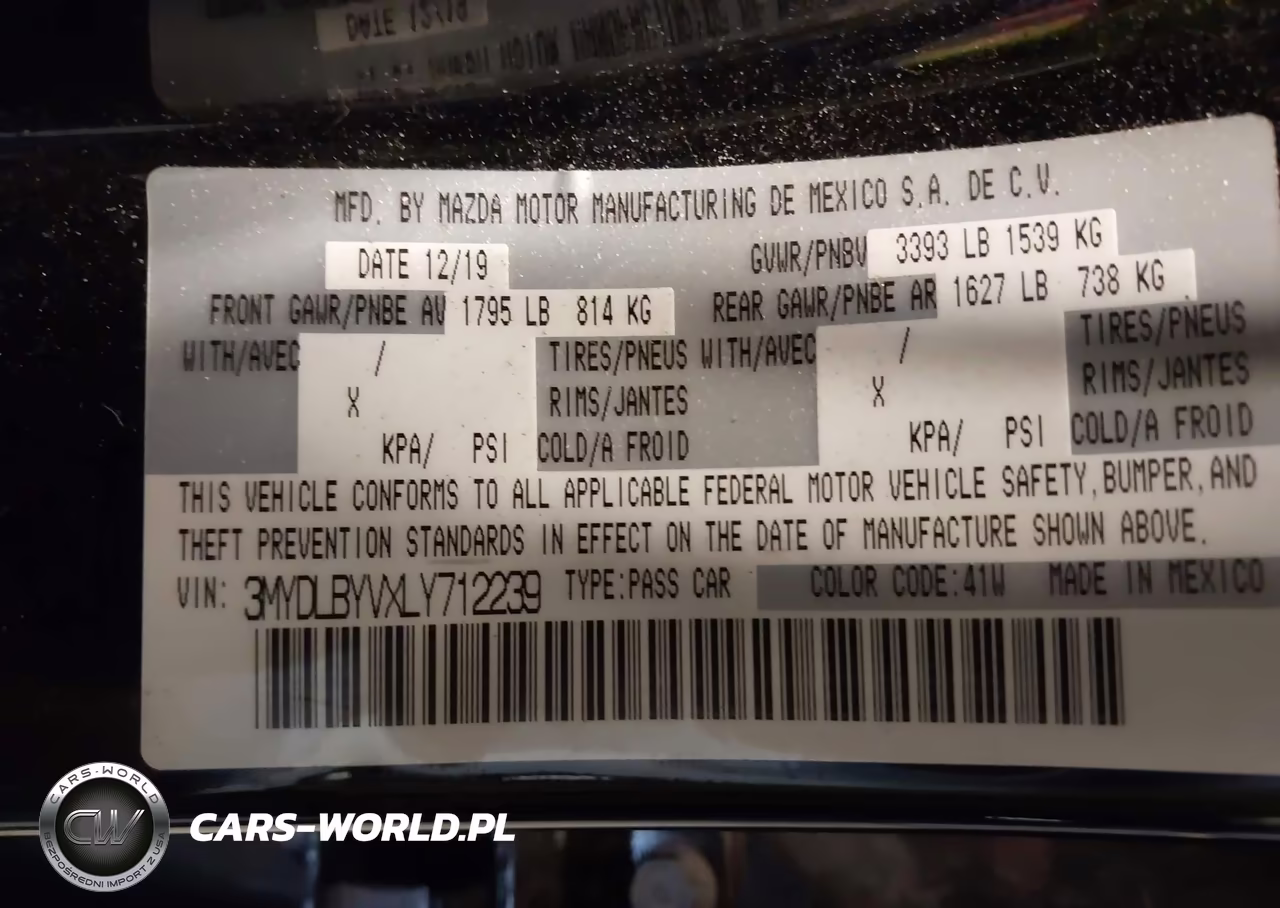 2020 Toyota Yaris Le VIN:3MYDLBYVXLY712239 - 9