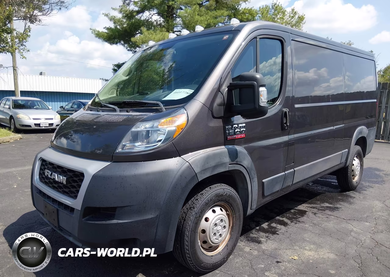 2019 Ram Promaster 1500 Low Roof 136 Wb VIN:3C6TRVAG7KE513906 - 2