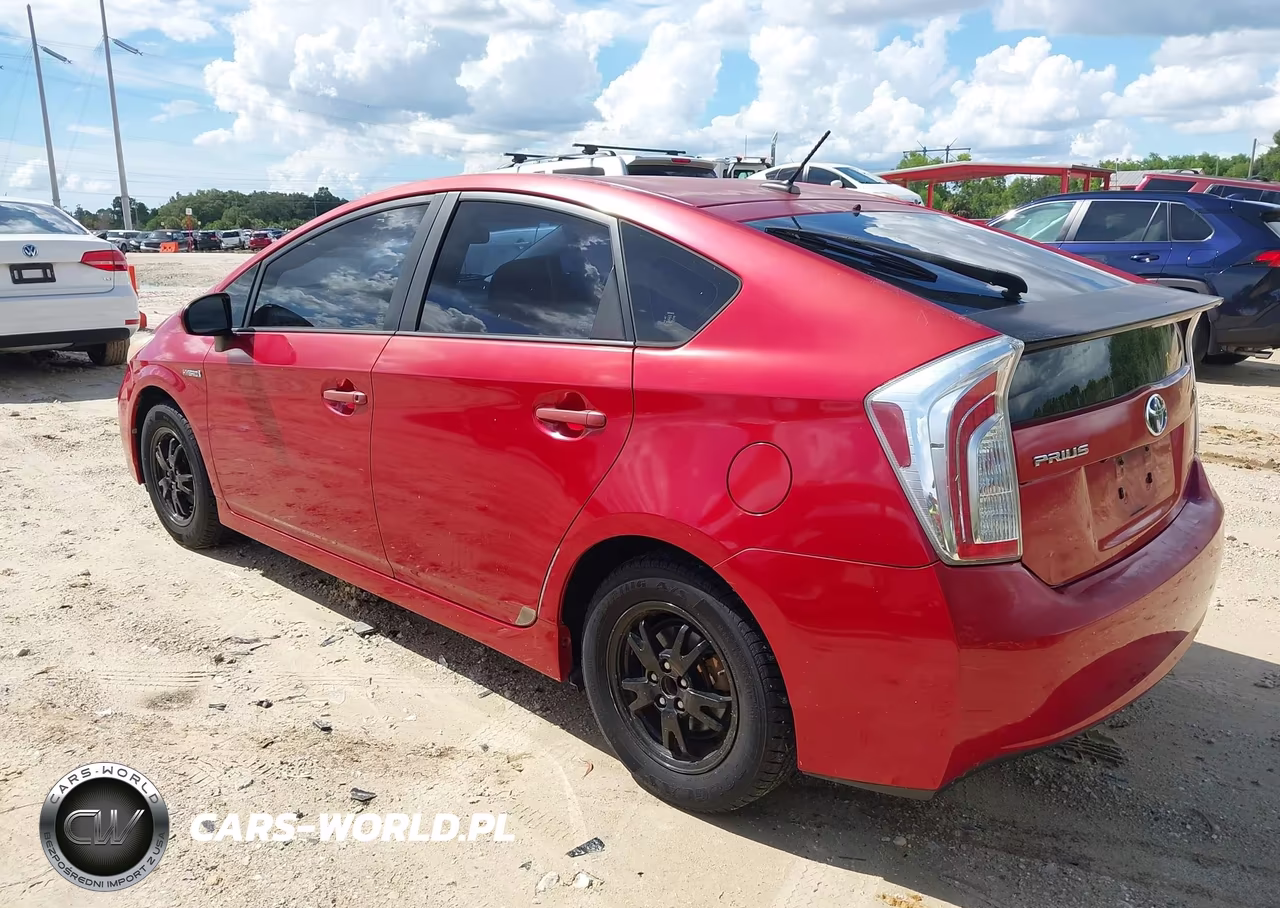 2013 Toyota Prius Three VIN:JTDKN3DU6D0340848 - 3