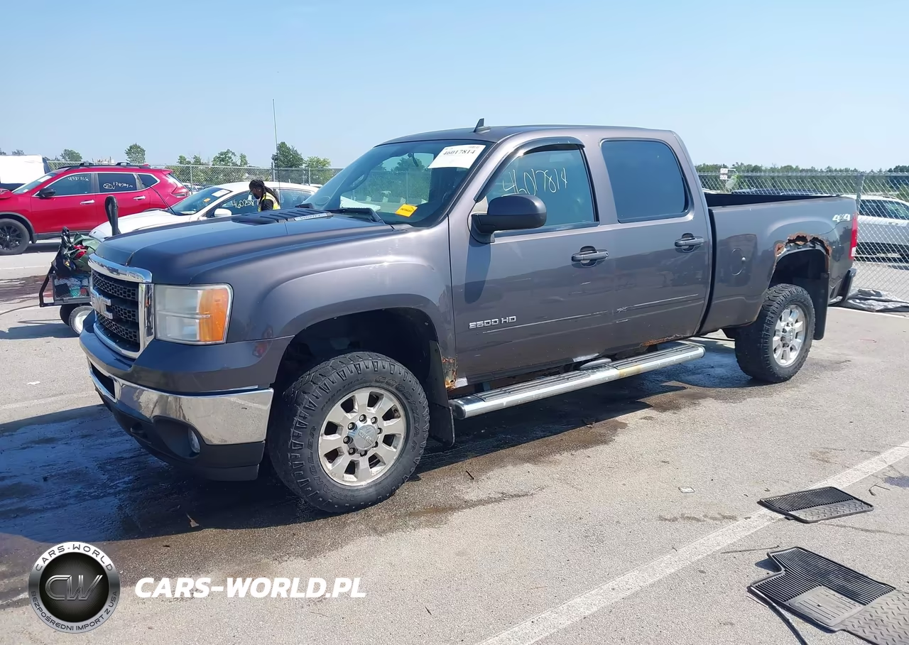2011 GMC Sierra 2500Hd Slt VIN:1GT121CG6BF156864 - 2