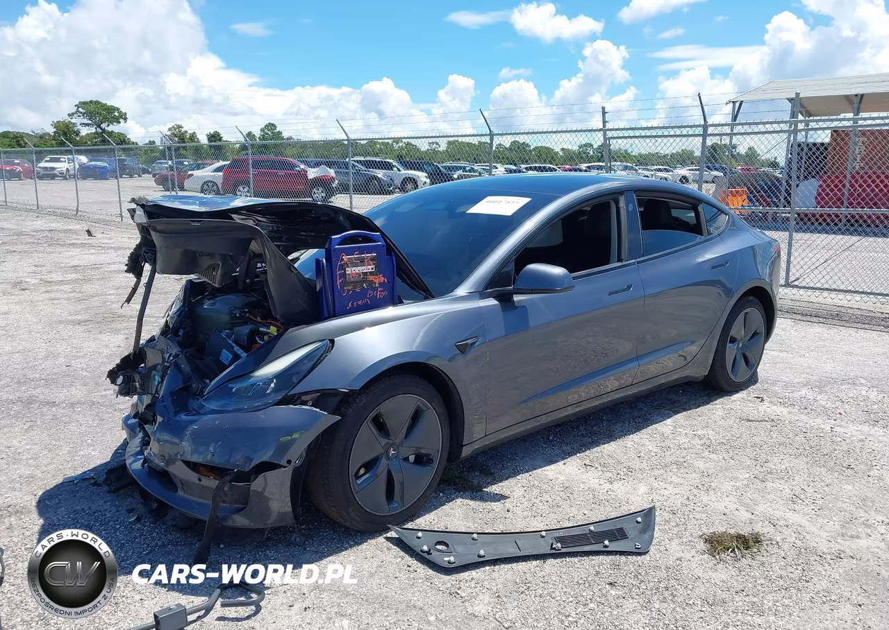 2022 Tesla Model 3 Long Range Dual Motor All-Wheel Drive VIN:5YJ3E1EB5NF184147 - 2