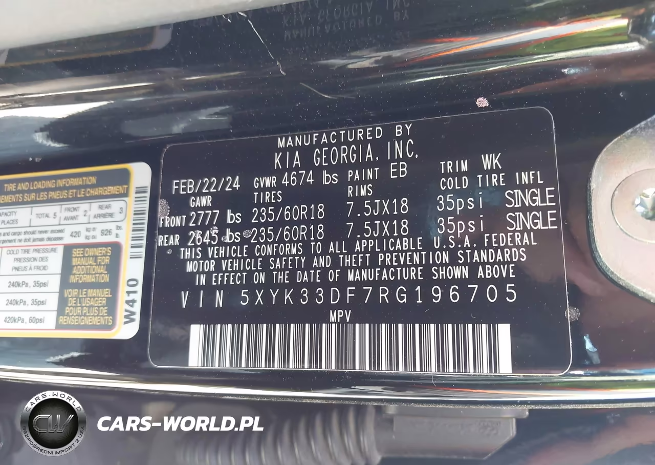 2024 Kia Sportage Ex VIN:5XYK33DF7RG196705 - 9