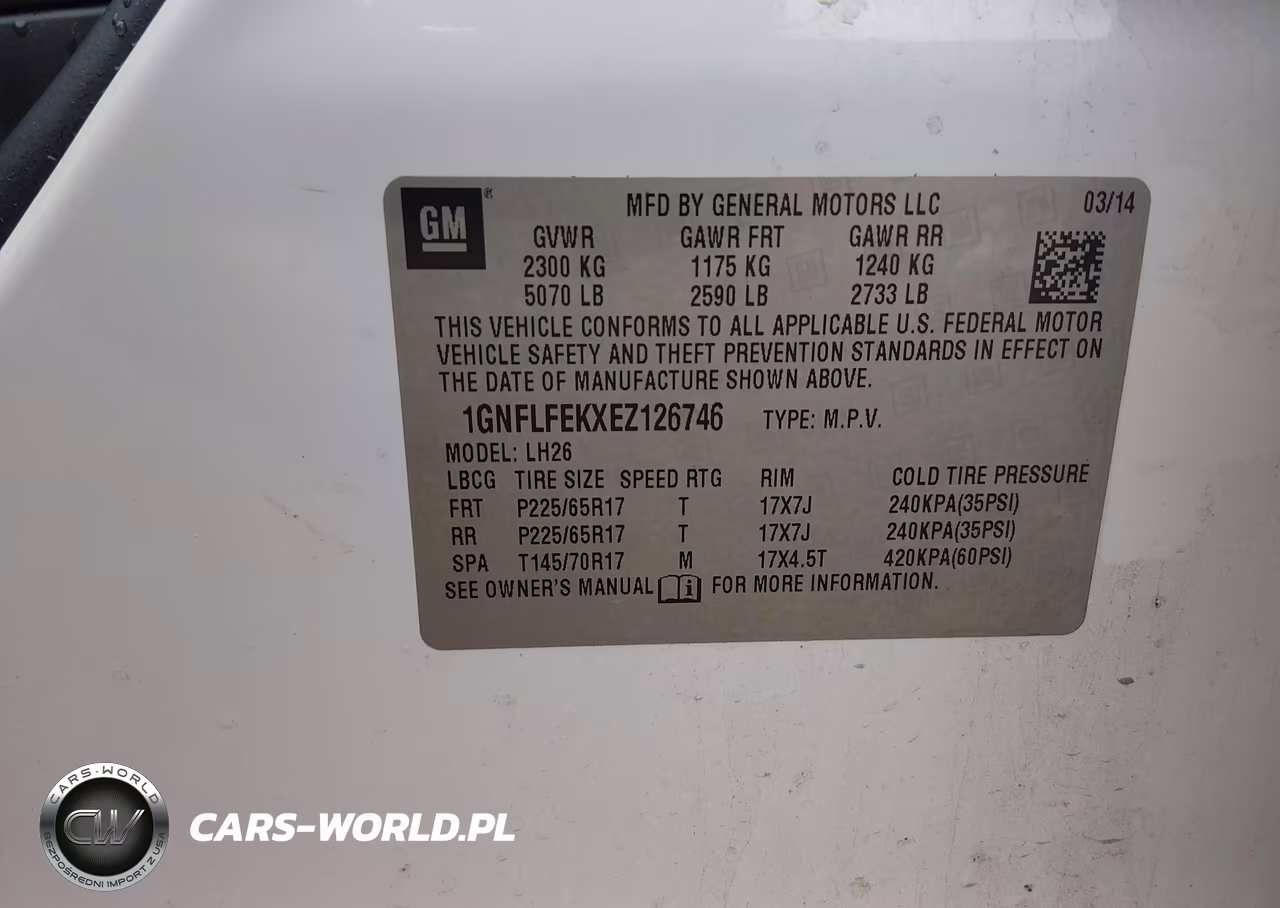 2014 Chevrolet Equinox 1Lt VIN:1GNFLFEKXEZ126746 - 9