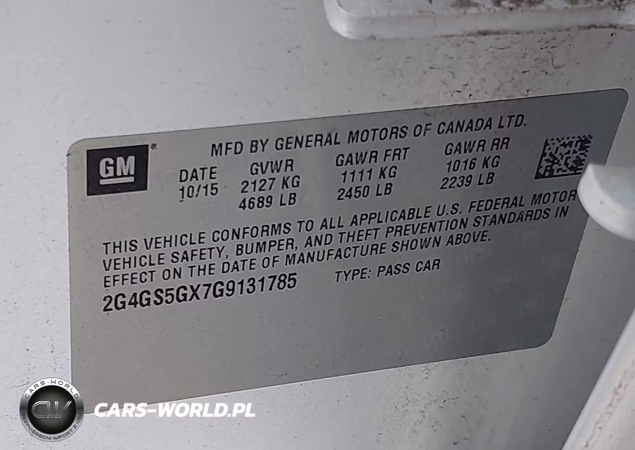 2016 Buick Regal Turbo Premium Ii VIN:2G4GS5GX7G9131785 - 9