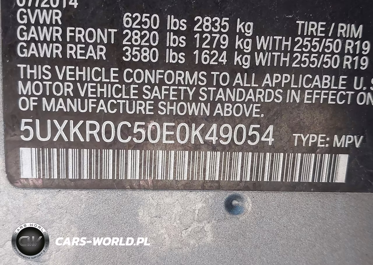 2014 BMW X5 xDrive35I VIN:5UXKR0C50E0K49054 - 9