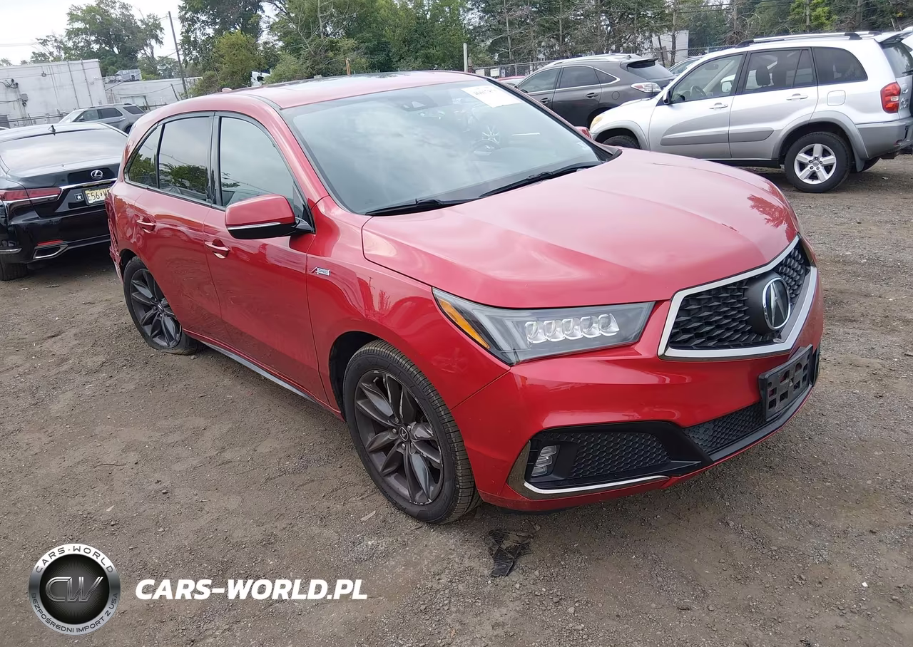 2019 Acura Mdx Tech A-Spec Pkgs VIN:5J8YD4H06KL017486 - 1