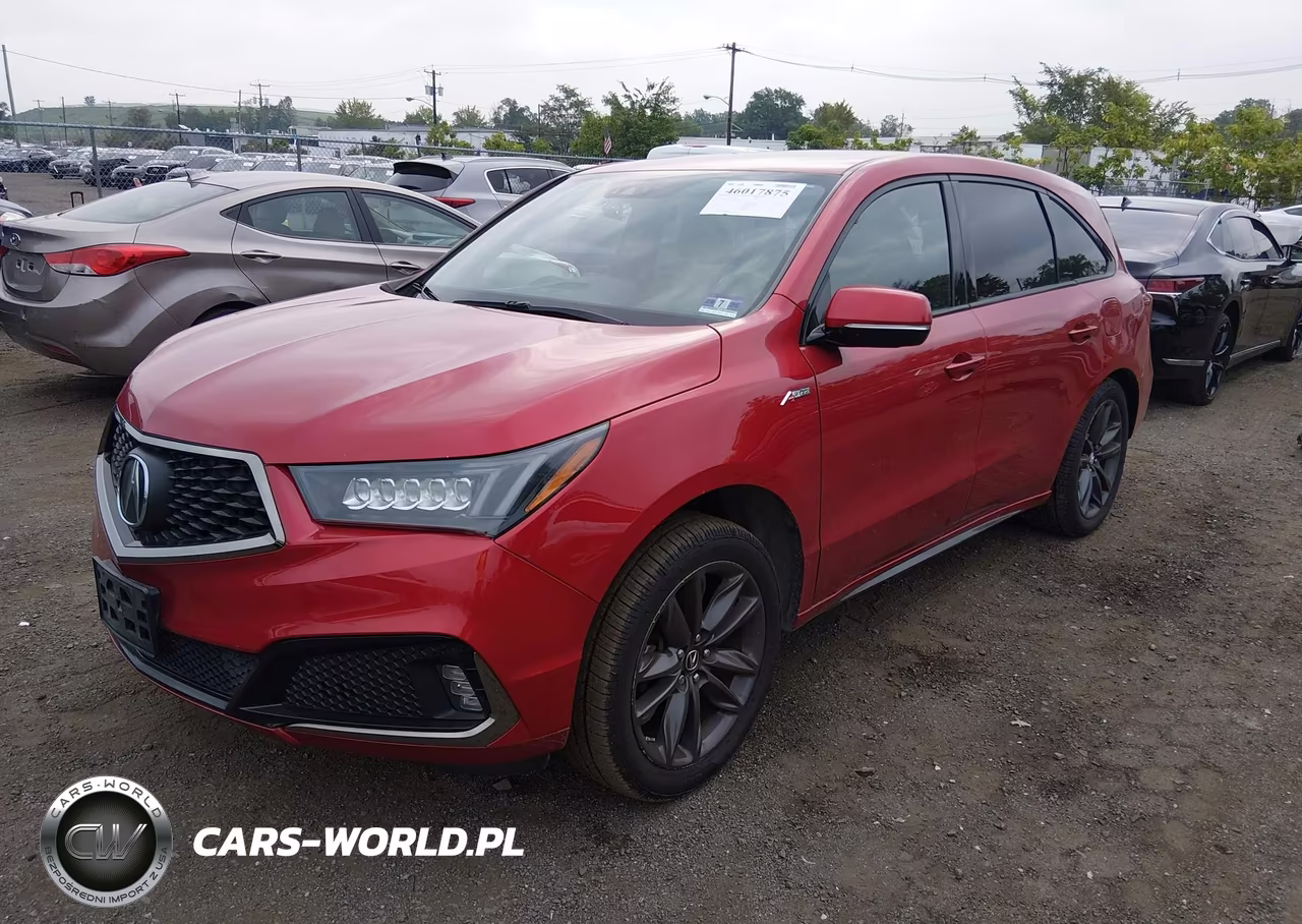 2019 Acura Mdx Tech A-Spec Pkgs VIN:5J8YD4H06KL017486 - 2